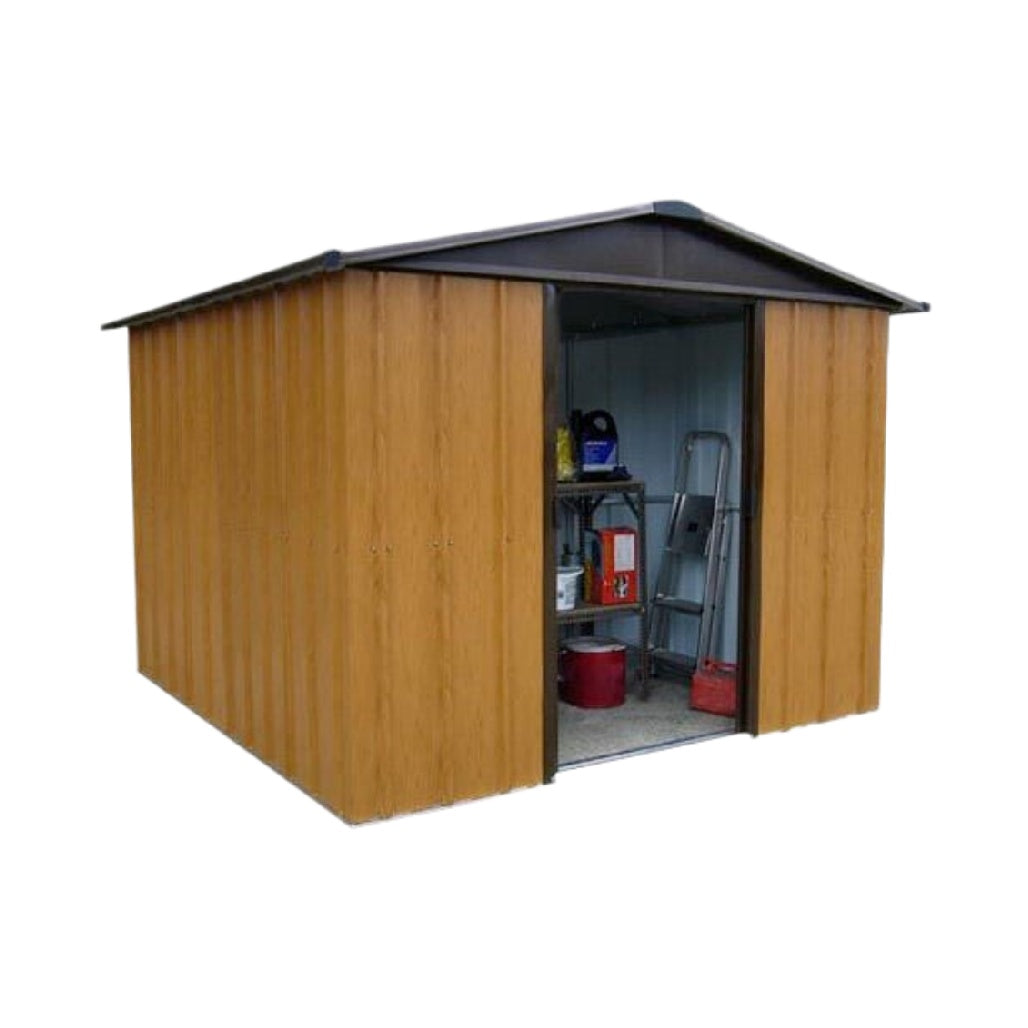 Outdoor Storage Shed for Garden Use in Steel - 200 x 150 x 180